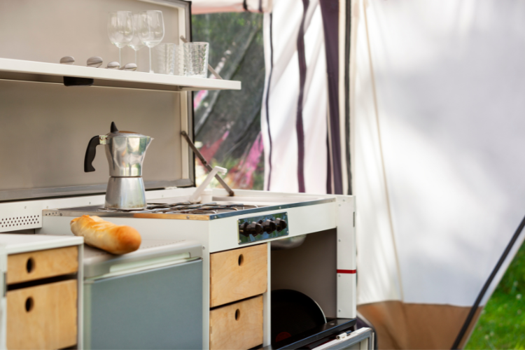 Caravan Kitchen Accessories. What To Pack For A Caravan Holiday