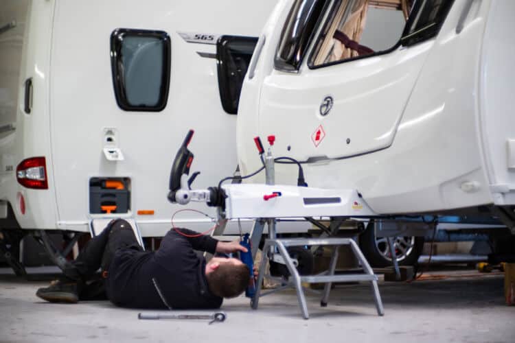 Caravans Service Centre | Webbs Caravans Salisbury